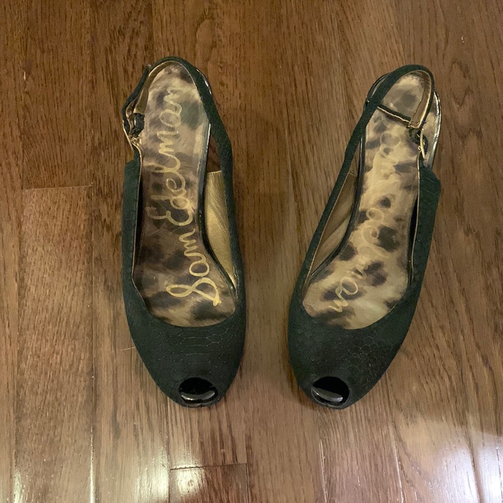 Sam Edelman high heel peep toe sandal sz 9